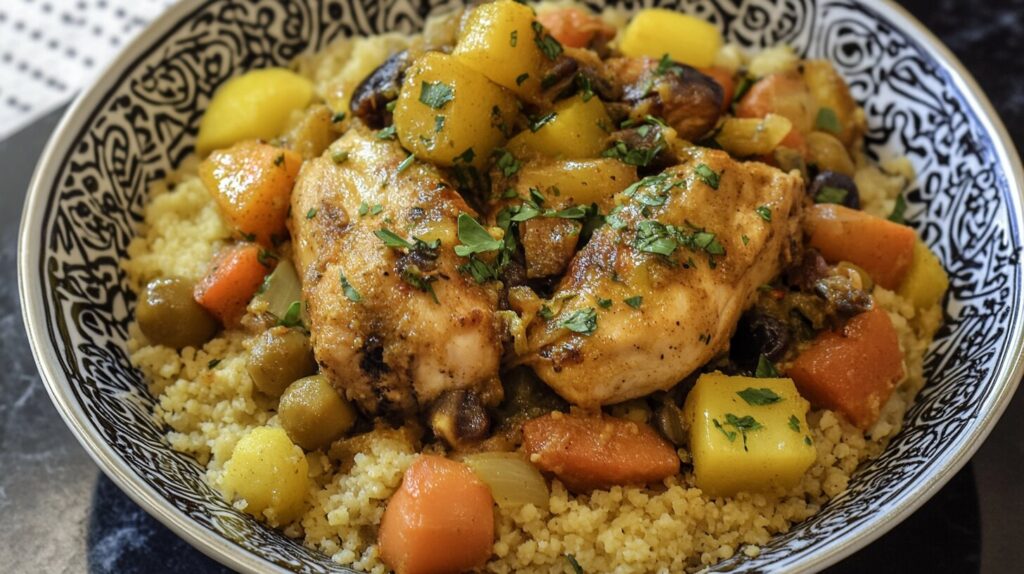 Moroccan Chicken Couscous