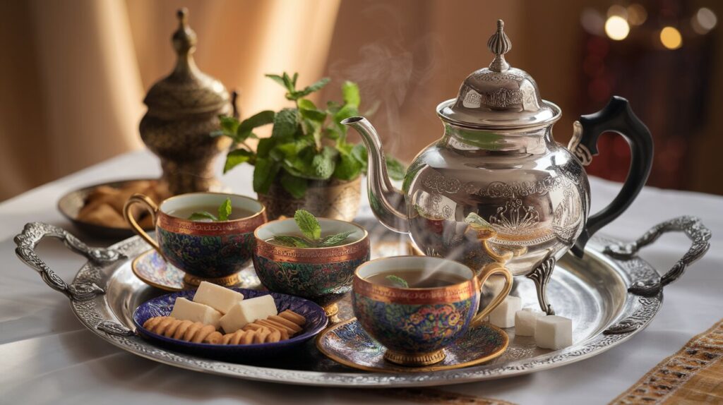 Moroccan tea set