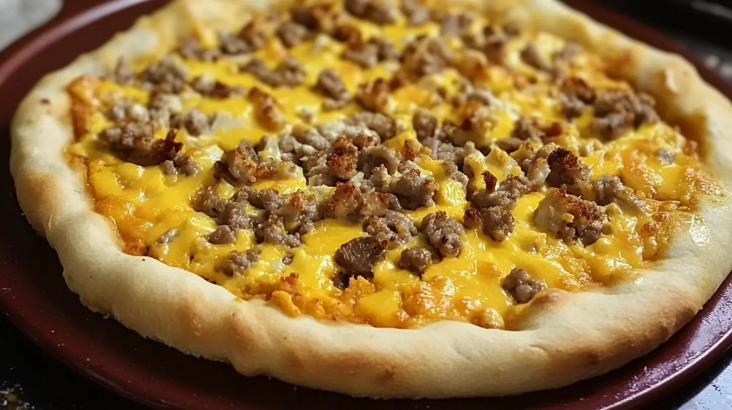 Breakfast Pizza For Schools