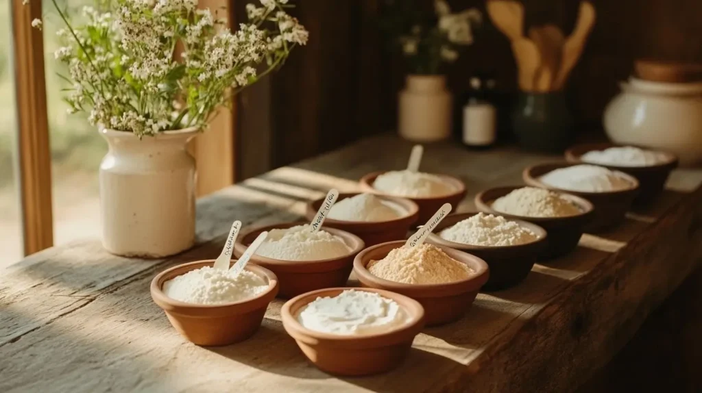 Cottage Cheese Substitutes Display