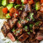 Smoky Chipotle Steak With Perfect Garnish