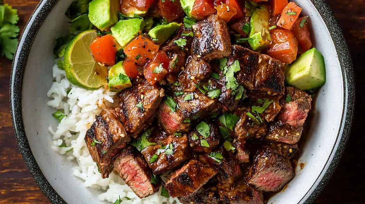 Smoky Chipotle Steak With Perfect Garnish