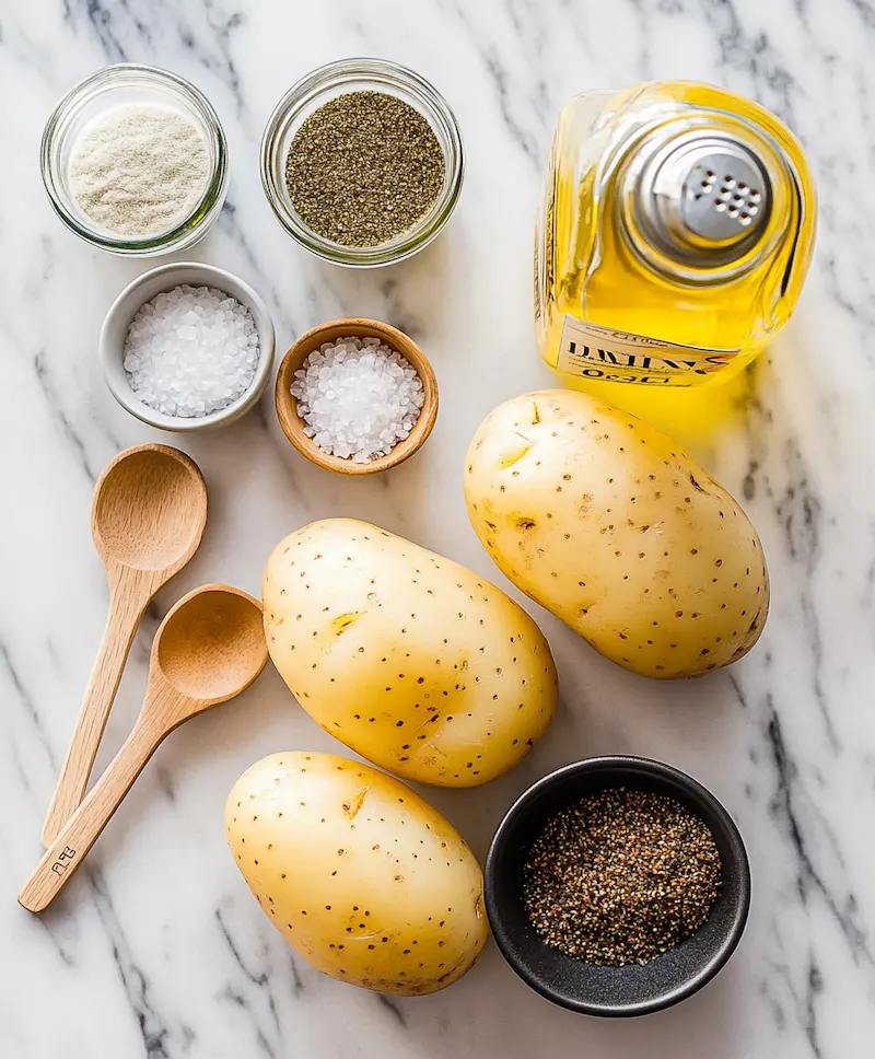 Roasted Yukon Gold Potatoes Engredients