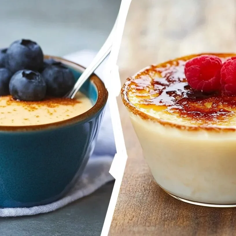 Crème Brûlée Vs. Panna Cotta